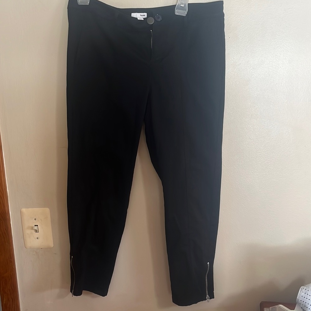 J Jill size 10 capris black pants petite